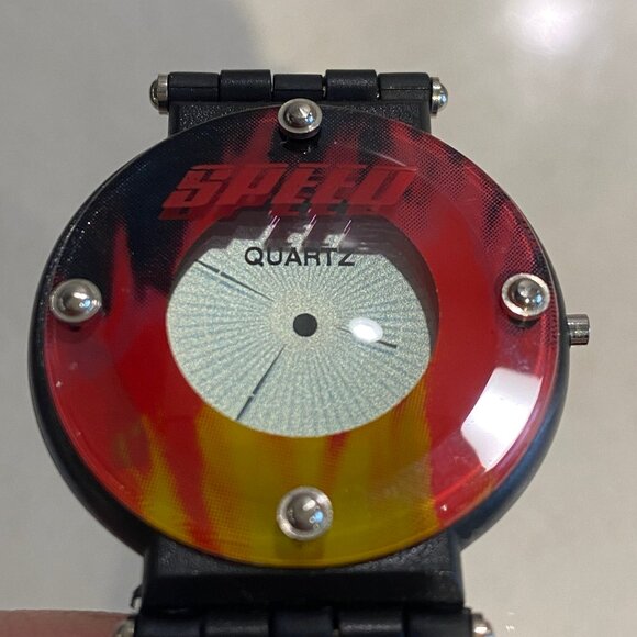 SPEED MOVIE PROMO WATCH KEANU REEVES RARE QUARTZ VINTAGE 1994 - Picture 11 of 12